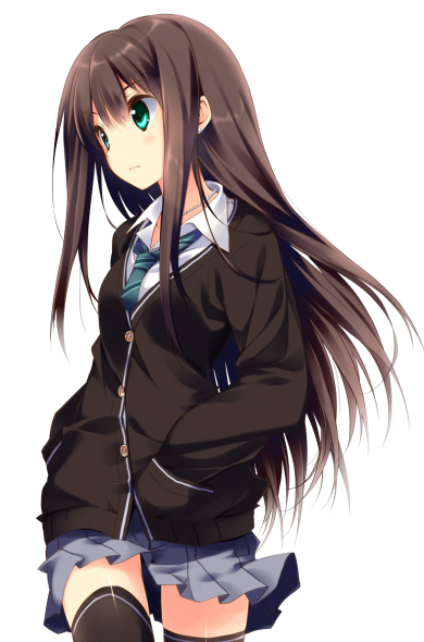 Ilustración de personaje de anime femenino, The Idolmaster Cinderella Girls Rin Shibuya Anime png