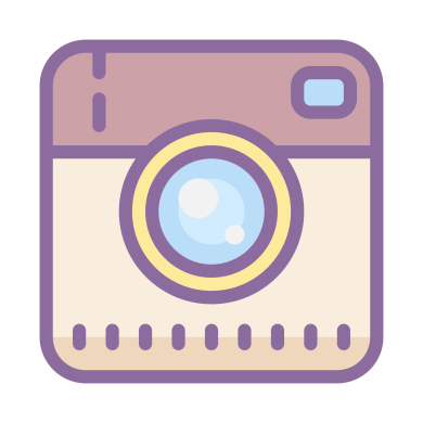 Logo INSTAGRAM, violet, Réseau informatique, violet png