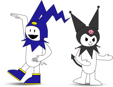 Kuromi Sanrio y Jack Frost por Nockeynoo png