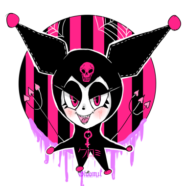 Kuromi character, unique kuromi png