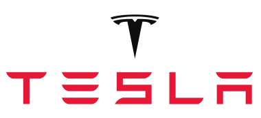 Logo de la marque TESLA, logo Tesla modèle 3 png