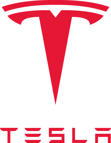 Logo de la marque de voitures Tesla, marque T, logo texte Tesla png