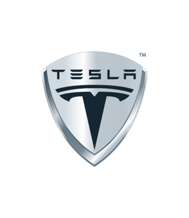 Bouclier Tesla, logo Tesla sur le bouclier argenté png