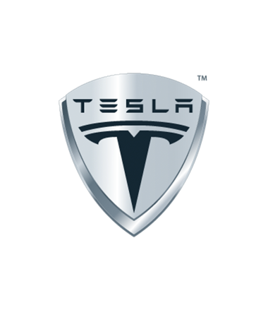 Download Tesla shield, Tesla logo on the silver shield png