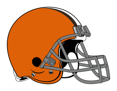 Logotipo del casco de los Cleveland Browns png