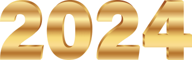 Golden 2024 text logo png