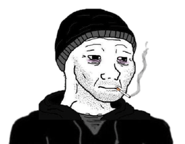 Old doomer cartoon png